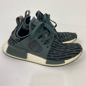 Adidas Green Ultraboost sneakers athletic shoes